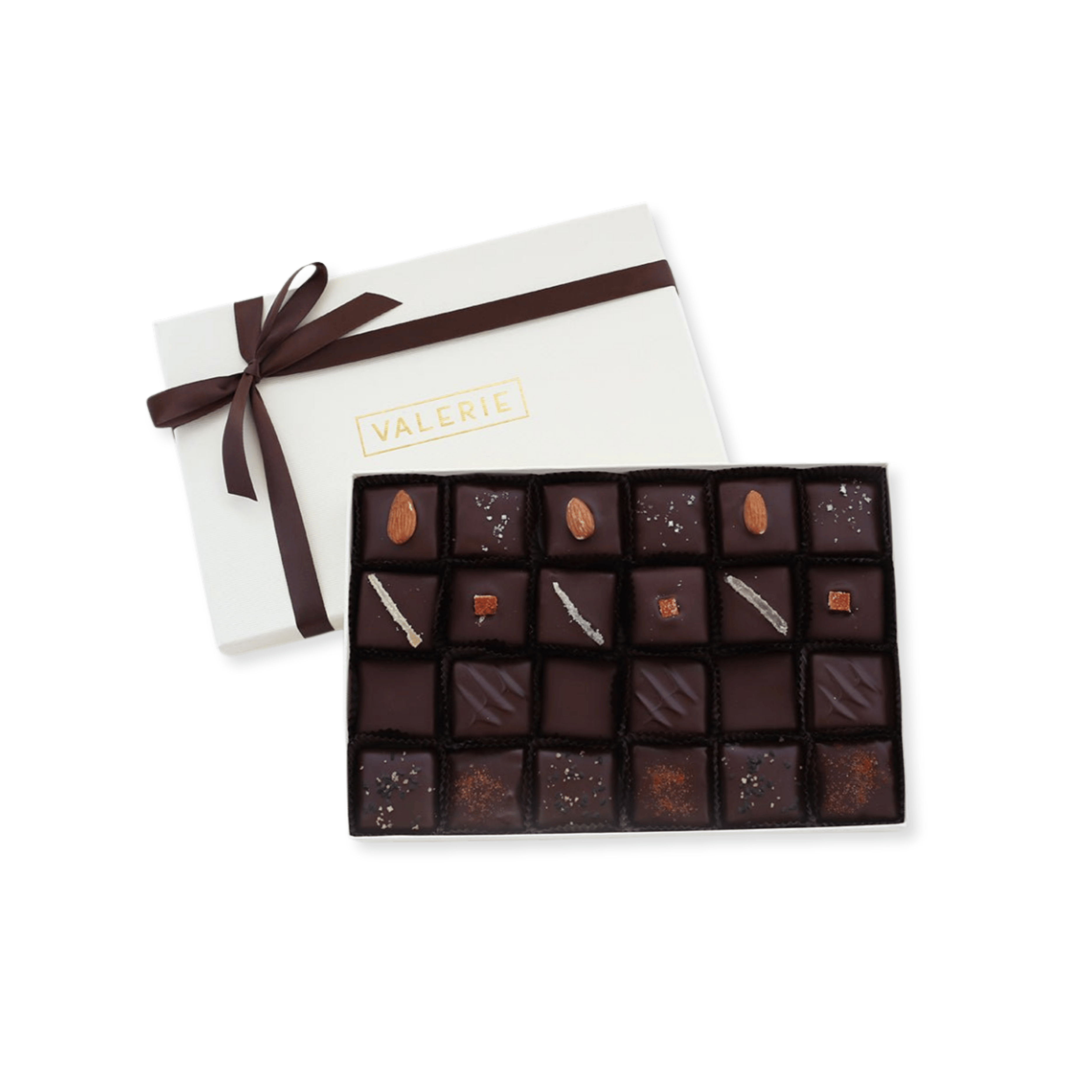 MURO◾️Taste of Chocolate Bitter and Sweet Assorted Toffee in Bittersweet Chocolate – Gourmet 24-Piece Gift
