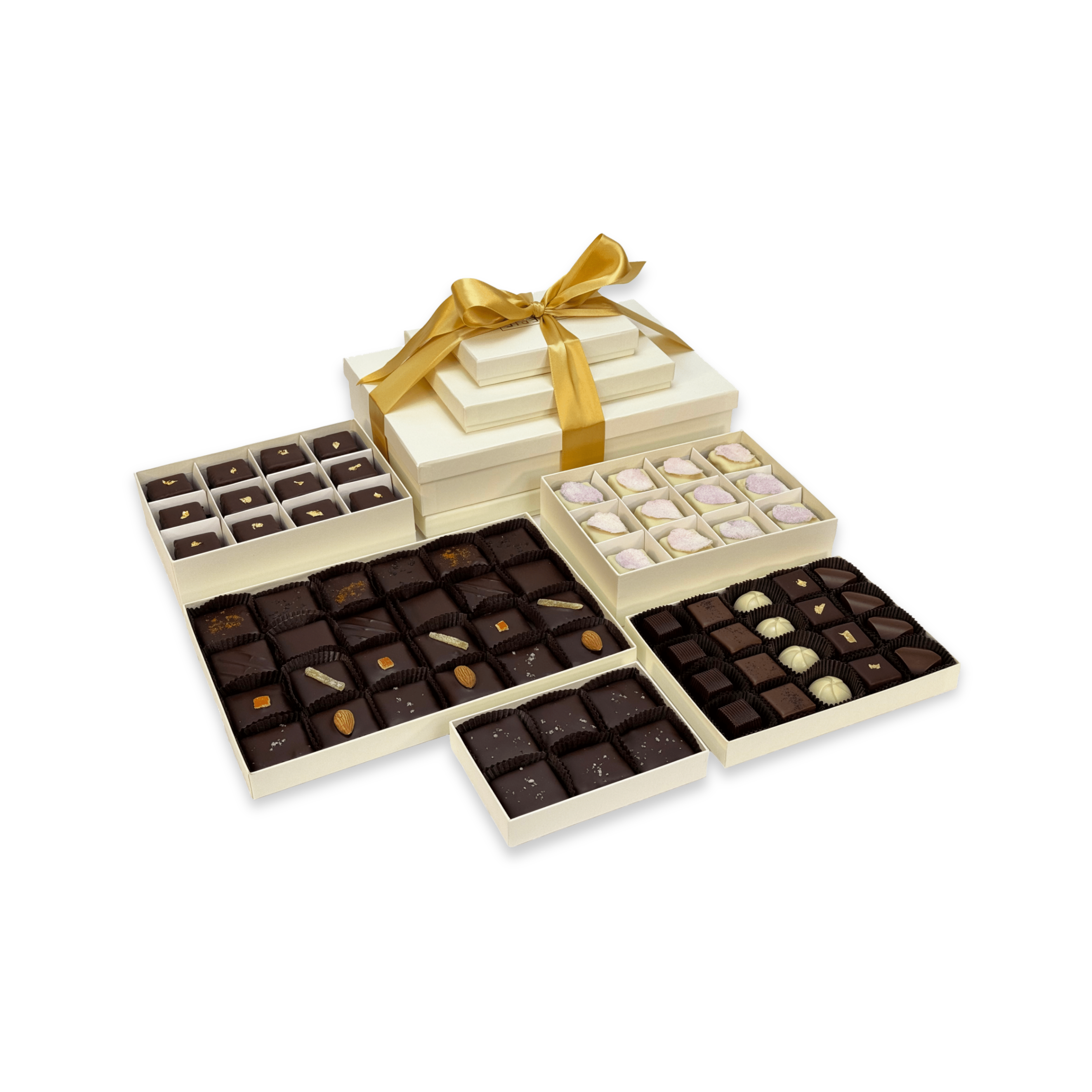Isabelle Gift Tower - Luxury Chocolate and Confection Collection
