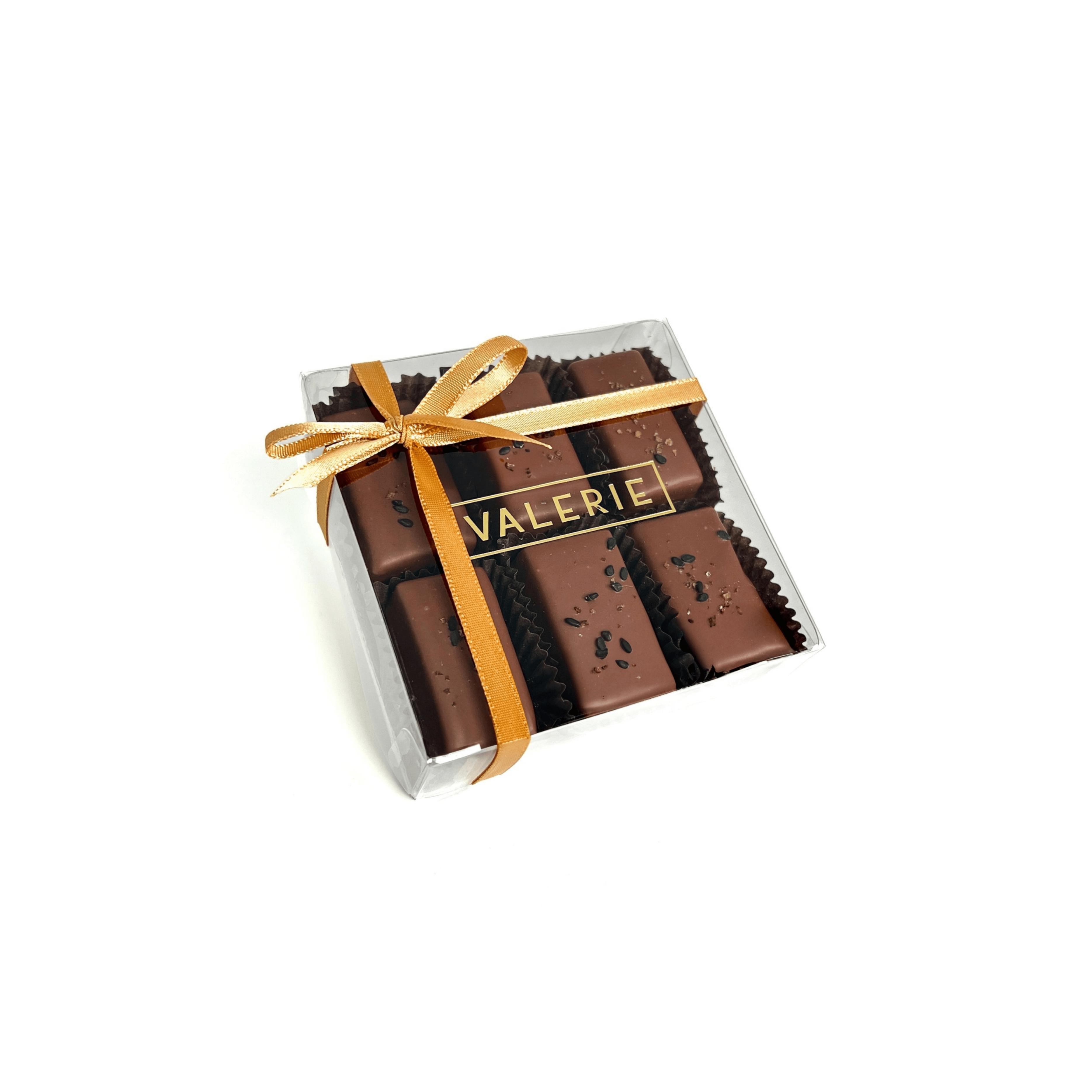 ★CHOCOLATE CARAMEL III　/ アルミ高級フレーム入り Rice & Sesame Caramels | Bold Chocolate Caramels with Umami