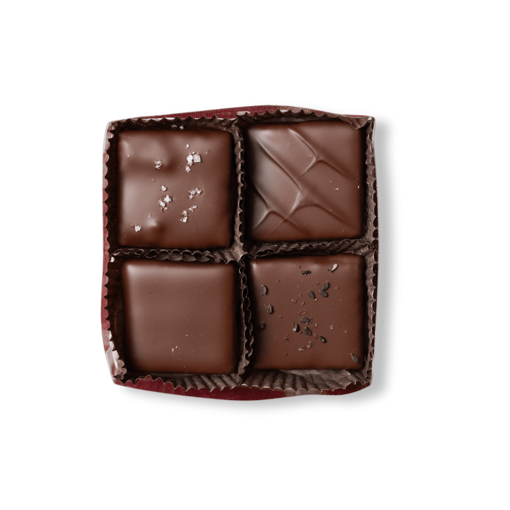 4pc Assorted Toffee Open Box