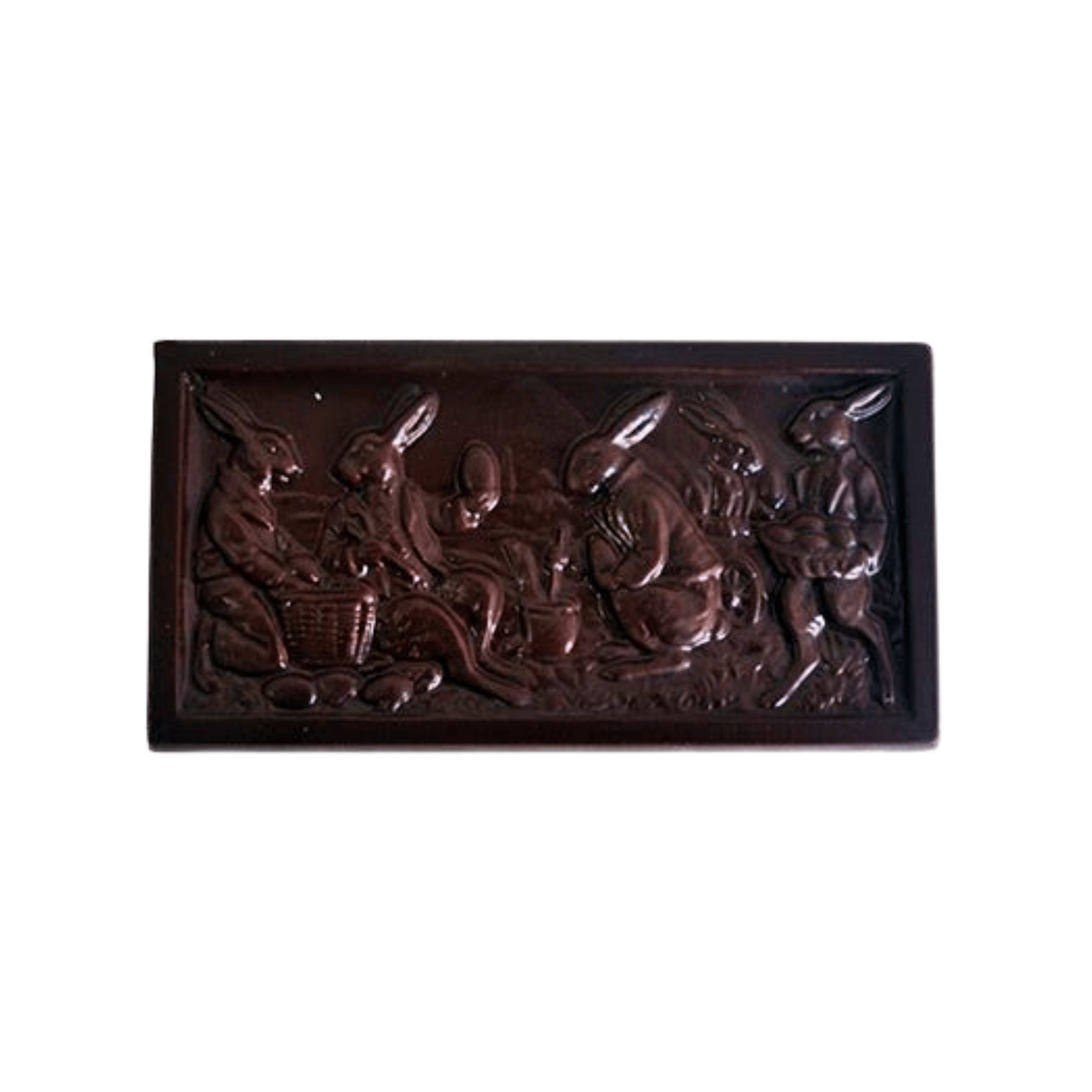 Bittersweet Chocolate & Fleur de Sel Bunny Tableau Bar