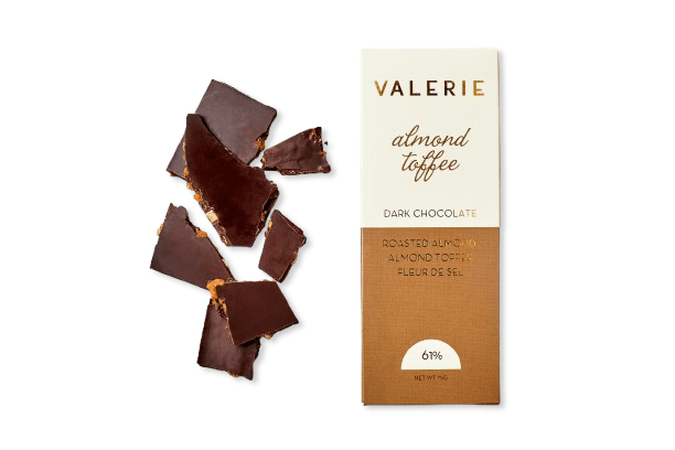 Almond Toffee Bar - Valerie Confections