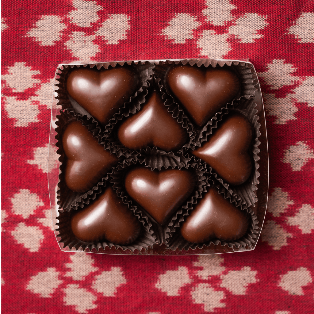 Liquid Caramel Hearts