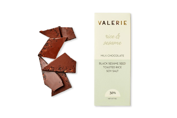 Rice & Sesame Bar - Valerie Confections