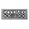 A black-and-white packaged GOOD MIX BAR featuring a geometric design, a collaboration between Commune & Valerie Confections.