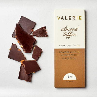 Almond Toffee Bar - Valerie Confections